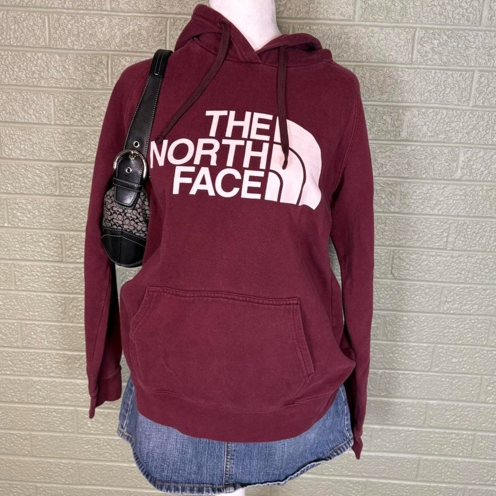 The North Face Burgundy Hoodie